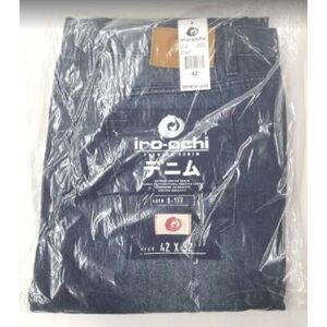 Iro-Ochi NIPPON JEAN - INDIGO AZUL WASH Size 42 x 32 Brand New!